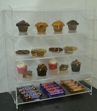 Cookie Bakery Pastry Display Case Stand Cabinet Cakes Donuts Cupcakes Pastries