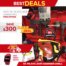 Hilti Te 70 Atc Avr Hammer Drill Preowned Free Smart Watch Extras Quick Ship