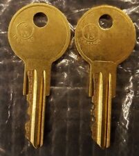 2 Brinks Keys Code 021 040 Safe Cabinet Cash Box Lock Box Organizer Key