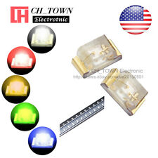 5 Lights 100pcs 0603 1608 Smd Smt Led Diodes White Red Yellow Blue Mix Kits
