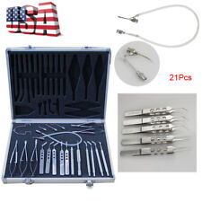 New Listingcarejoy 21pcsset Ophthalmic Cataract Eye Micro Surgery Surgical Instruments Kit