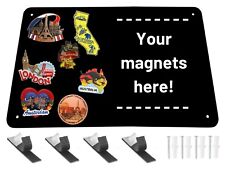 Black Metal Magnet Board 175 X 115 X 132 Magnetic Wall Sheet For Magnets