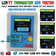 Lcr T7 Tester Transistor Tft Diode Triode Capacitance Meter Lcr Esr Tester Kit