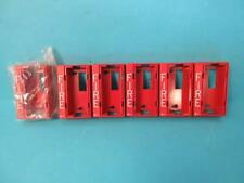 Lot Of 6 Simplex Red Housing 4904 9301 Fire Alarm Housing For Strobe Light Used