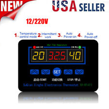 220v Electronic Digital Temperature Controller Thermostat Controller Switch