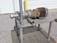 3 X 2 5 Stainless Steel Centrifugal Pump 3500 Rpm 75 Hp Ampco