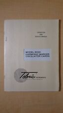 Telonic Model 8020 Harmonic Marker Oscillator Cards Manual 5f B1