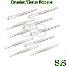 10 Russian Tissue Forceps 8 Thoracic Surgical Instrume