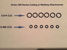 6 Sets Of Victor Cutting Torch Amp Welding Tip O Rings Journeyman Set 300 Handle