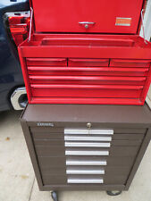 Vintage Kennedy 7 Drawer Rolling Cabinet And Union 6 Drawer Tool Chest Excellent