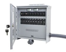 Outdoor 12500 Watt Generator Transfer Switch 125250 V 50 Amp 10 Circuit Cs6375