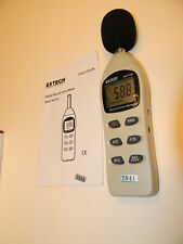 Extech 407730 Digital Sound Level Meter 40 To 130 Db With Manual