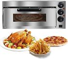 Commercial Electric Pizza Oven Toaster Single Deck Broiler Pizza Machine 2000w