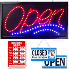 Led Neon Open Sign 24 X 13 By Ultima Led Bundle For Business Includes 3 Signs