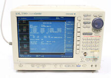 Yokogawa Dl750 Scopecorder With 7x 701250 Voltage Input Amp 1x 701265 Temp Modules