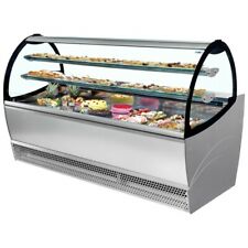 Isa Millennium 110 Pastry Display Case With Ventilated Refrigeration In Crate