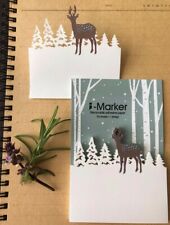 50 Pack Of Deer Sticky Notes Reminder Pad Memo Stickers Stationary