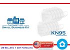Kn95 Disposable Respirator Safety Mask Bfe 4 Layers Filtration Dust Pack Of 10