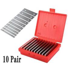 10 Pairs 18 00002 Precision Thin Parallel Tool Set For Milling Or Marking
