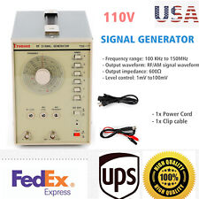 110v Adjustable Rf Radio Frequency Signal Generator High Frequency 100khz 150mhz