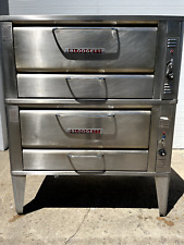Blodgett 951 Double Deck Natural Gas Pizza Bakery Oven Works Great