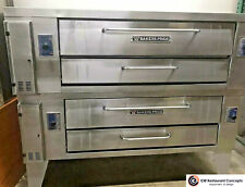 Used Bakers Pride Y600 Double Stack Gas Pizza Oven