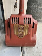 Antique Sc Johnsons Beautiflor Wax Electric Floor Polisher Buffer 1920s Red