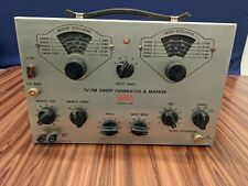 Eico Tv Fm Sweep Generator Marker 368 Vintage Rf Amp If Alignment Turns Powers On