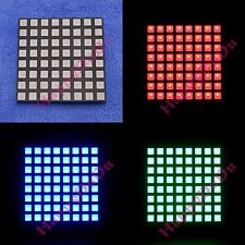 Rgb 8x8 Colorful Full Color Led Dot Matrix Display 60x60mm Square Common Anode B