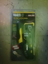 Genuine Klein Tools Ratcheting Cable Crimper And Stripper Vdv226110 Brand New