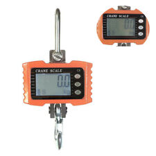 1000kg 1ton 2000 Lbs Digital Crane Scale Heavy Duty Lcd Hanging Scale Remote