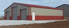 50x50x16 Steel Building Simpson All Galvalume Garage Storage Kit Metal Building
