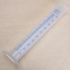500ml Measuring Cylinder Plastic Graduated Laboratory Tool Test Trial Liqu F9x6