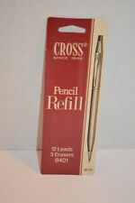 Cross Pencil Refill 8401 12 Leads Amp 3 Eraser Pack Made In Usa New Old Stock