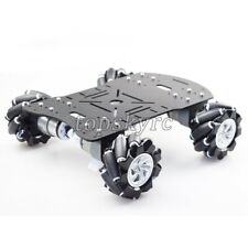 4wd 60mm Mecanum Wheel Robot Car Chassis Kit With Mg513 Encoder Motor Arduino Diy