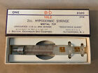 B-d Yale 2cc Hypodermic Glass Syringe Metal Tip 2320 2ym Becton Dickinson New