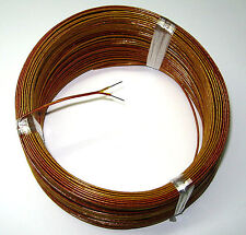 High Temperature K Type Thermocouple Wire Solid Awg 24 W Kapton Insulation 5 Yd