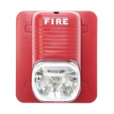 System Sensor S1224mcw Fire Alarm Spectr Alert Remote Strobe Red