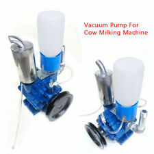 Cow Milking Machine 250 Lmin Vacuum Pump Milker Bucket Tank Barrel Portable
