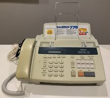 Brother Intellifax 770 Homeoffice Plain Paper Facsimile Fax Machine Used