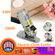 Round Electric Cloth Cutter Cutting Machine Rotary Blade 90mm Fabric Octa Scisso