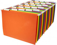 Amazon Basics Hanging Organizer File Folders Letter Size Assorted Colors 25