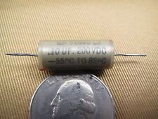 Western Electric 01 Uf 200v Paper In Oil Capacitor