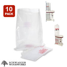 10 Plastic Dust Collector Lower Bags For Jet Dc 650ck Amp Dc 650mk 708642ck Ampmk