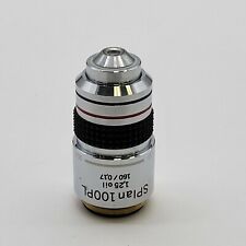 Olympus Microscope Objective Splan 100pl 100x Oil Phase Contrast 160017