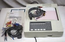 Burdick E350i Electrocardiograph Ecg Ekg W 2 Sets 007514 Leads Adapters Manual
