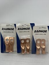 Radnor Model L 120 Solder Type Cable Lug For 1 20 Cable Lot Of 6 Lugs