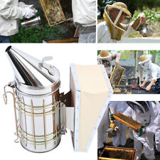 Bee Hive Smoker With Heat Shield Beekeeper Beekeeping Equipment Honey Keeper 11