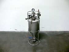 Alloy Products Corp 20 Liter Stainless Steel Conical Reactor 120psi 400f