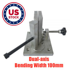 Us Stock Dual Axis Metal Channel Letter Angle Bender Tools Bending Width 100mm
